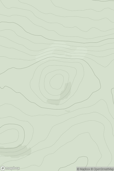 Thumbnail image for Scar Hill [Fraserburgh to the Dee Valley] showing contour plot for surrounding peak